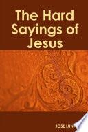 libro The Hard Sayings Of Jesus